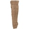 Ekena Millwork 8 1/4"W x 4 3/4"D x 35"H Extra Large Farmingdale Acanthus Pilaster Corbel, Maple COR08X04X35FRMA - alternate 1
